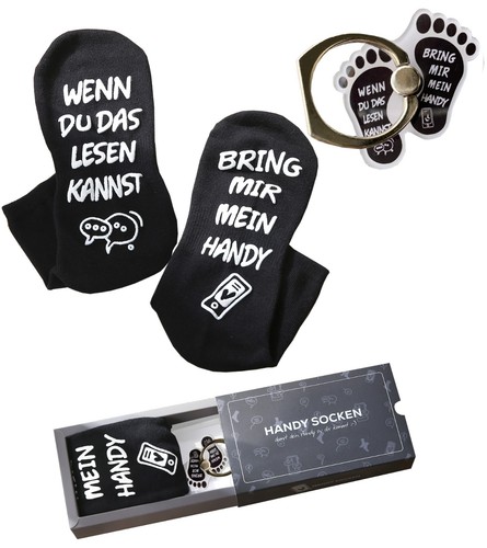 Handy socken geschenke bring - handy,